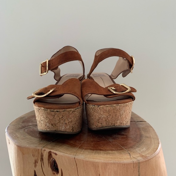 Dolce Vita cork platform wedges. - Picture 2 of 5